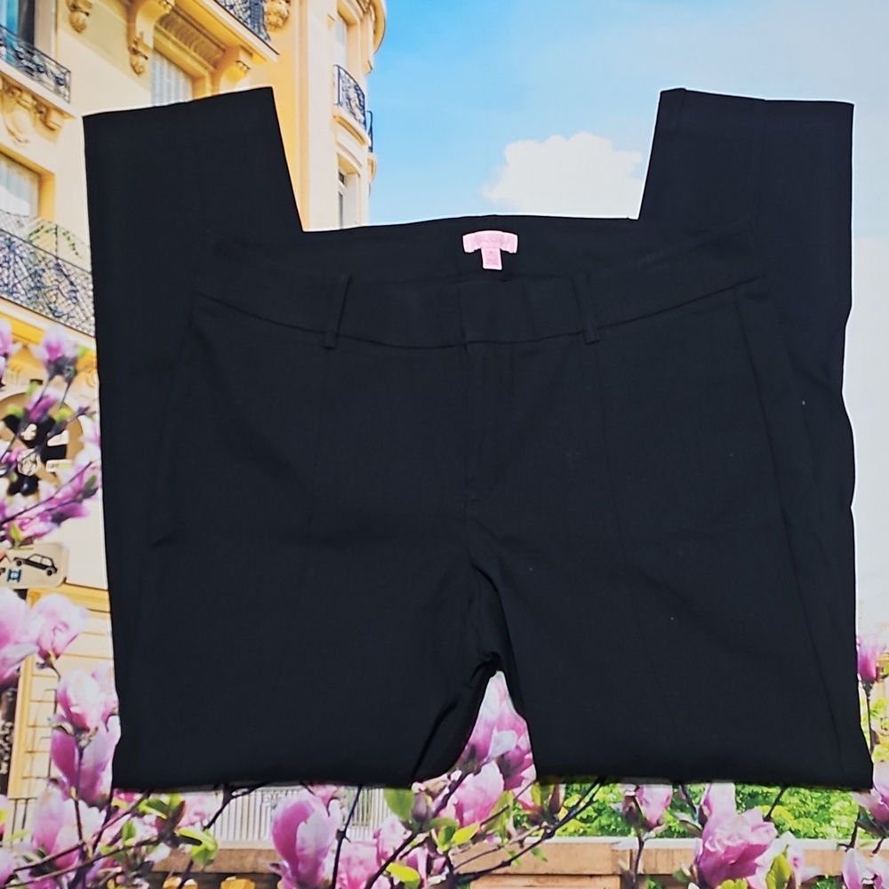 Lilly Pulitzer Chantal Stretch Dinner Pleated Pants Size 16 New - Picture 3 of 7